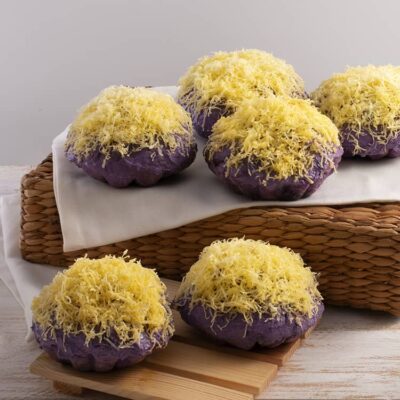 Triple Ube Ensaymada