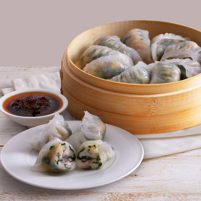 Steamed Kutchay Dumpling