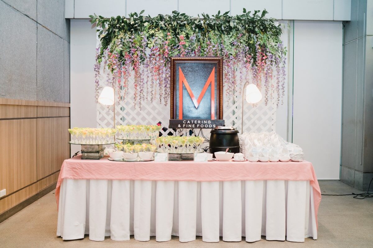 M Catering & Fine Foods is the Best Food Catering and Event Styling Services for Wedding, Debut, Corporate Event and All Occassions in Quezon City, Makati, Pasig, Caloocan, Antipolo, Paranaque, Marikina, Taguig, Pasay, Muntinlupa, Mandaluyong.