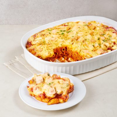 Chicken Parmigiana Baked Penne
