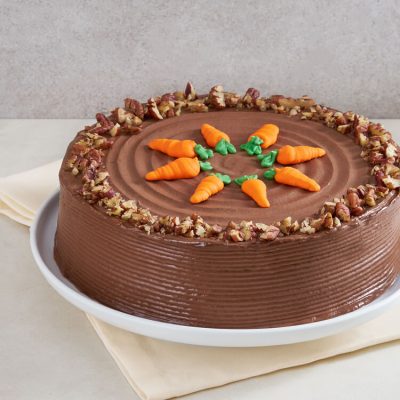 Chocolate Carrot and Pecan Cake
