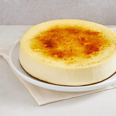 Queso de Bola Cheesecake Brulee